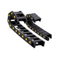 Customizable size bridge/closed cable nylon drag chain